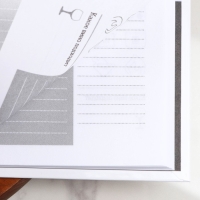 Книга для записи рецептов А5, 80 л. Твердый переплет &laquo;Шедевры&raquo;