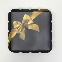 Коробка для печенья, Royal gold, 15&times;15&times;3 см