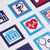 Стикерпак бумажный Industry, медицина