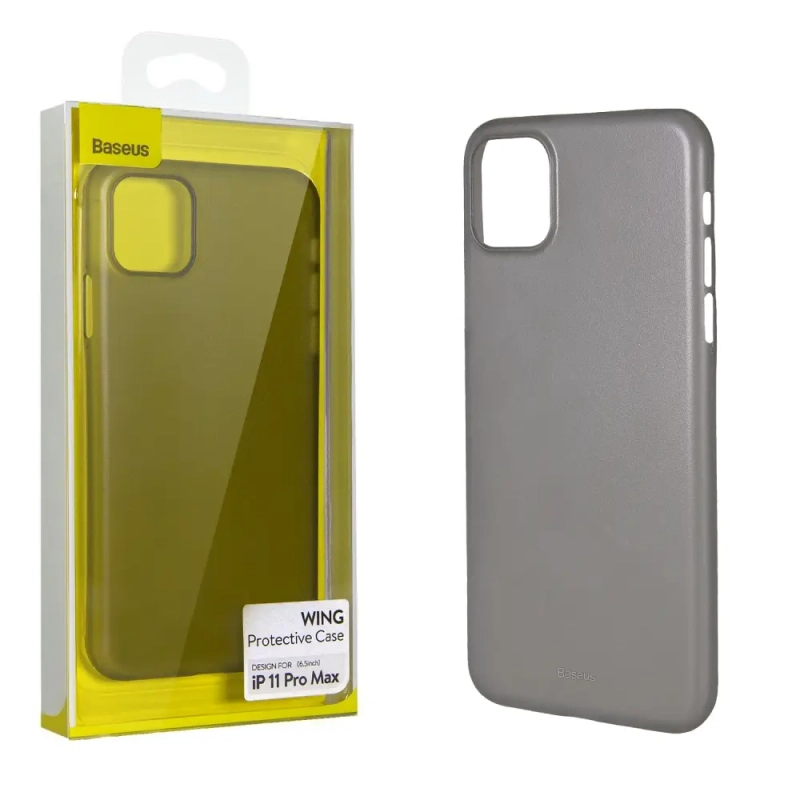 Чехол Iph 11 Pro Max Baseus Protective Case темный