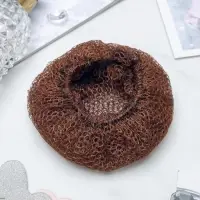 Сетка для волос, коричневая