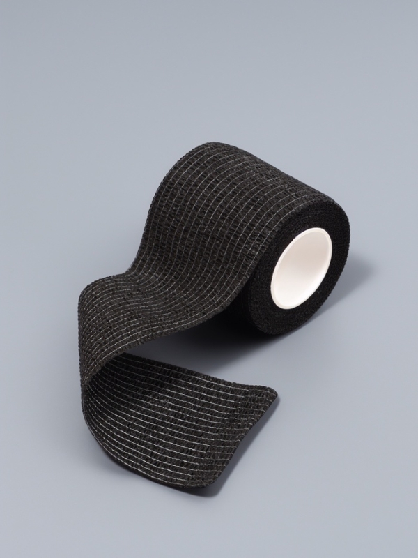 Лента бандажная для тату машинки, 5 см &times; 5 м, цвет чёрный