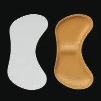 Пяткоудерживатели для обуви, на клеевой основе, 9&times;4.5 см, пара, бежевые