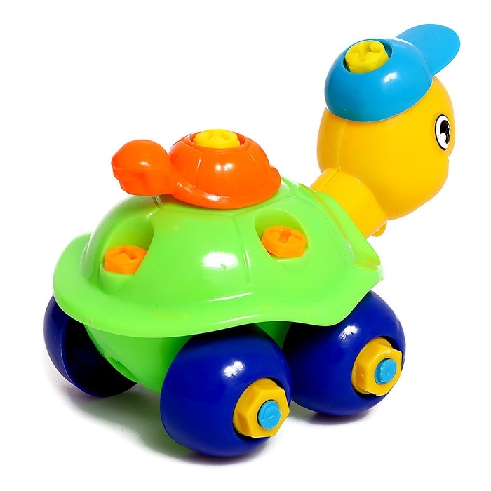 Конструктор винтовой &laquo;Черепашка&raquo;, 25 деталей