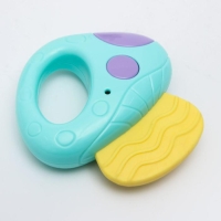 Погремушка с прорезывателем &laquo;Овощной МИКС, Крошка Я: Грибочек&raquo;, цвет МИКС, Крошка Я