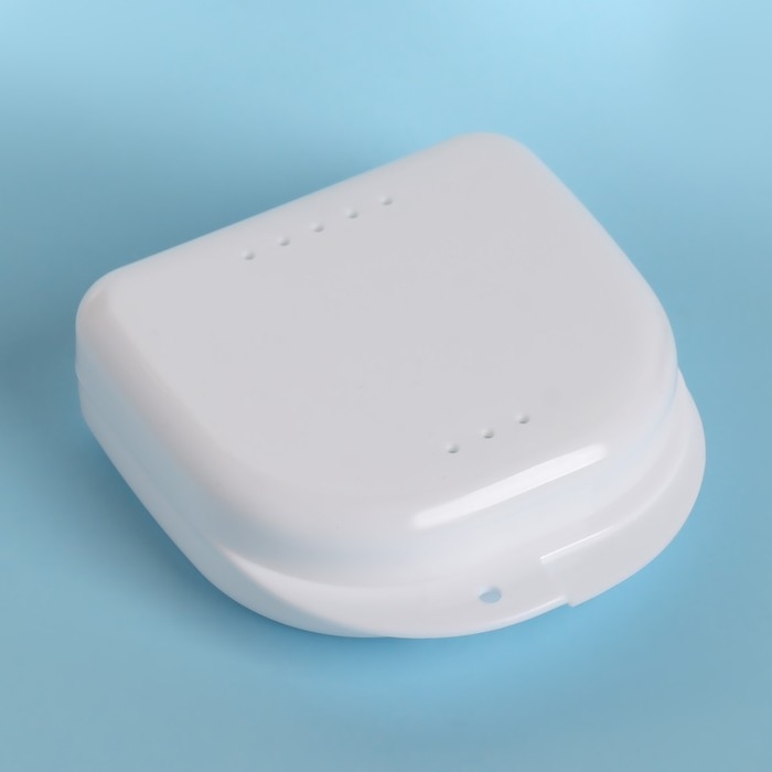 Контейнер для хранения протезов, 8,5 &times; 8 &times; 2,7 см, цвет МИКС