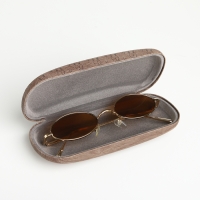 Футляр для очков на хлопушке &laquo;Выбражулька&raquo;, длина 16 см, цвет коричневый