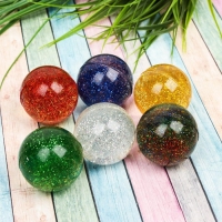 Мяч каучуковый &laquo;Блеск&raquo;, 4 см, цвета МИКС