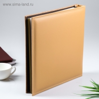 Фотоальбом магнитный 20 листов "Классика с узорами" под пробку в коробке 34х32х5,5 см