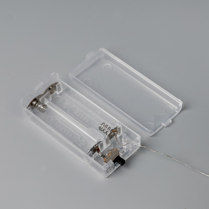 Светодиодная фигура &laquo;Подарки с еловой веткой&raquo; 15, 20, 25 см, текстиль, металл, батарейки ААх2 (не в комплекте), свечение тёплое белое