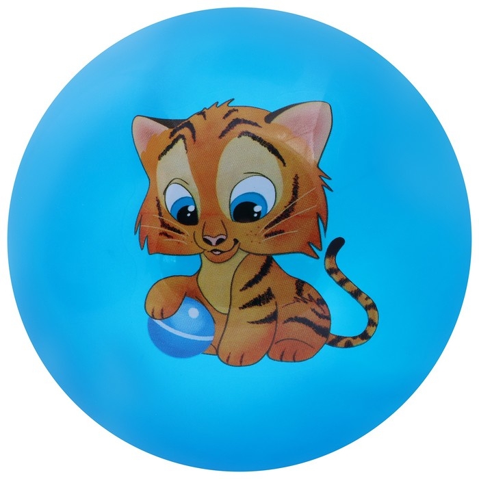 Мяч детский ZABIAKA &laquo;Тигруля&raquo;, d=22 см, цвет МИКС