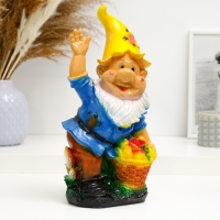 Копилка для денег &laquo;Гном с яблоками&raquo;, гипс, 30&times;15&times;9 см