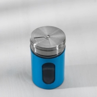 Солонка стеклянная &laquo;Универсал&raquo;, 100 мл, цвет МИКС