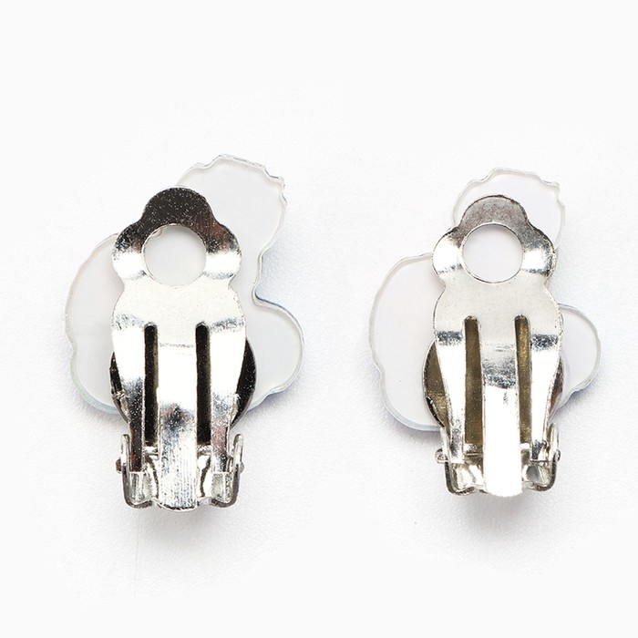 Серьги клипсы детские новогодние &laquo;Волшебства&raquo; на Новый год, 7 х 9 см