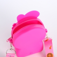 Сумка детская для девочки на молнии &laquo;Выбражулька&raquo;, pop it, цвет малиновый