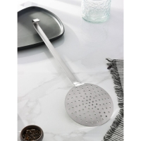 Шумовка цельнотянутая из нержавеющей стали Доляна &laquo;Индия&raquo; 50&times;14 см, толщина 3 мм