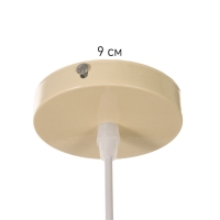 Светильник Edward 1х40Вт Е27 пр-1м сливочный 25х21,5х18см