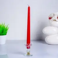 Свечи античные, 2,3х 24,5 см, 5 ч, 55 г, разноцветные