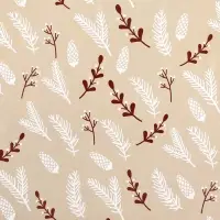 Бумага упаковочная новогодняя глянцевая двусторонняя &laquo;Изысканность&raquo;, 50&times;70 см