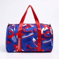 Сумка спортивная &laquo;RUSSIAN HOKEY&raquo;, 47 x 28 x 24 см, цвет голубой