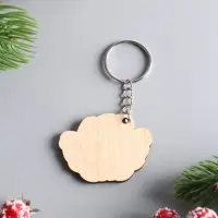 Брелок новогодний 2026 &laquo;Здоровья&raquo;, размер брелока 4.5&times;3.5 см