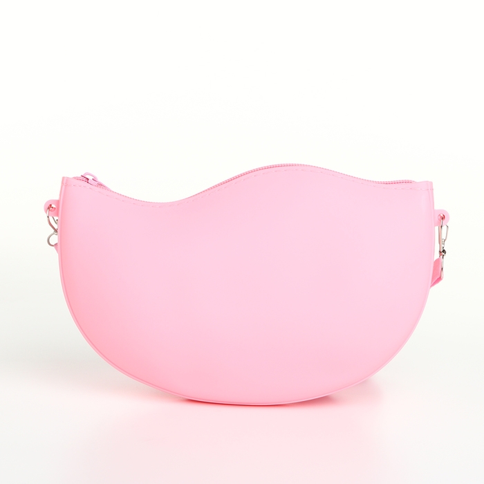 Сумка детская для девочки на молнии, цвет розовый