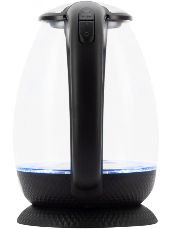 Чайник HYK-G3804 1,7л 2200Вт черный (стекло)