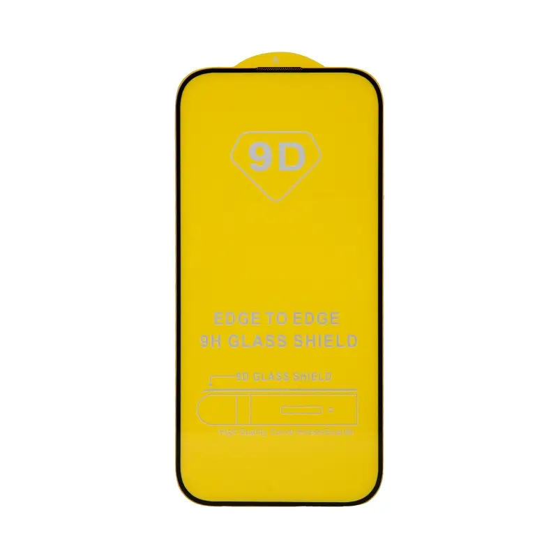 Защитное стекло iPh 16 Pro (6,3) с рамкой 9H Full Glue без упаковки (25 шт./уп.)