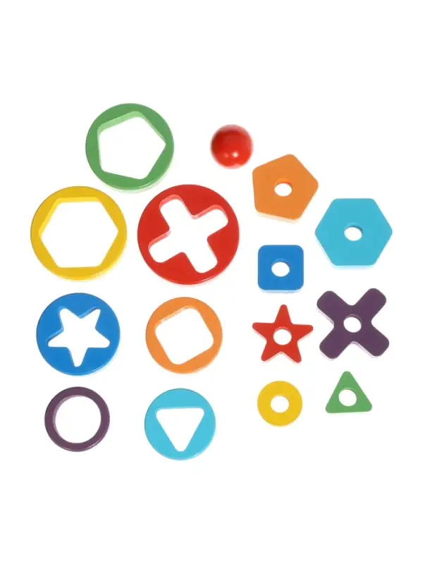 Пирамидка-сортер  детская развивающая