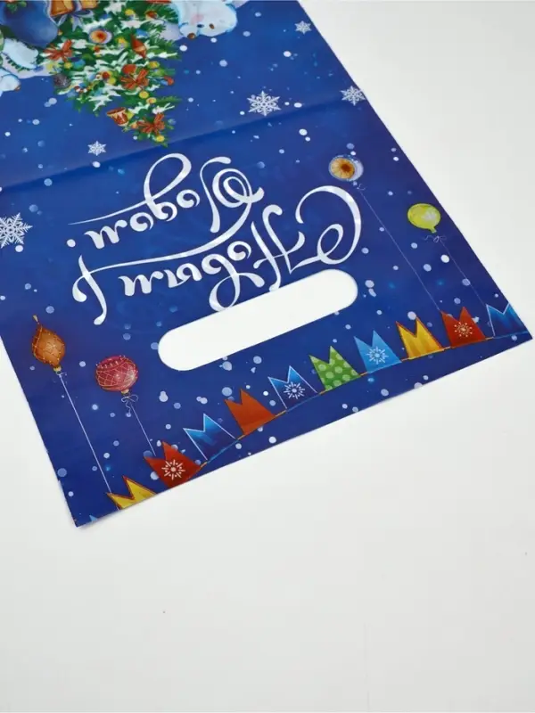 Подарочные пакеты, полиэтилен, набор 20 шт &laquo;Новый год&raquo;