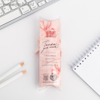 Ручка шариковая, синяя паста, 1.0 мм, с шейкером подарочная, металл &laquo;С 8 марта&raquo;