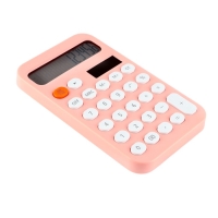 Калькулятор настольный 12-разрядный КК-968, розовый