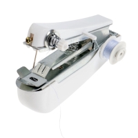 Швейная машинка LSH-09, механическая, портативная, белая