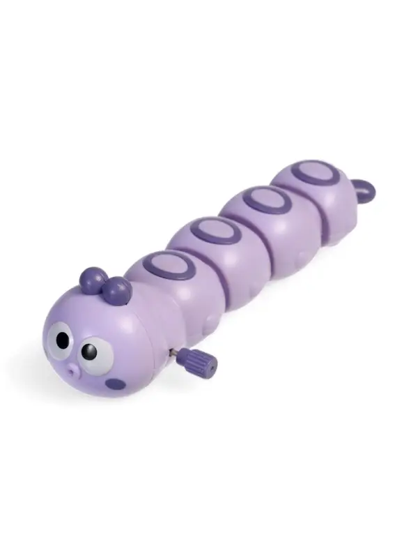 Игрушка заводная "Гусеница", цвет фиолетовый
