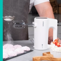 Электрический миксер ручной с насадками T-HM40S48