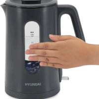 Чайник HYK-G4508 1,5л 1700Вт серый (стекло)