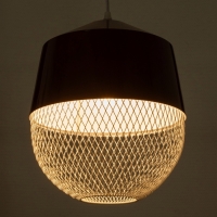 Светильник Lisa 1х40Вт Е27 бордовый  26х26х32см