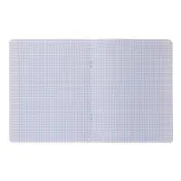 Тетрадь 18 листов в клетку "КотоДевочки", обложка бумага, текстура, блок офсет, МИКС