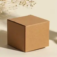 Свеча в вулканическом подсвечнике "Чаша" деревянный фитиль, сиреневая 9,3х9,3х5,5 см