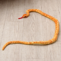 Мягкая игрушка &laquo;Змея&raquo;, 108 см, цвет оранжевый, жёлтый