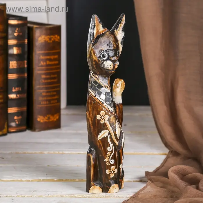 Интерьерный сувенир "Кошка" 30 см