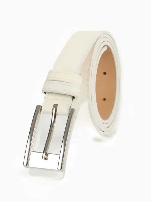 Ремень жен 05-01-02-01, Март2505, 2,7*0,3*110 см, без винта, пряж металл, 1 прокол,