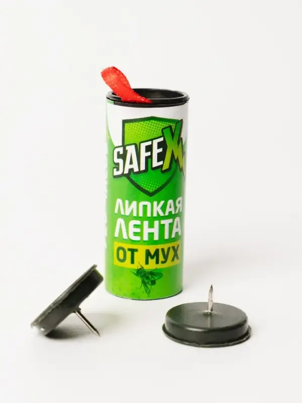 Средство от мух от мух SAFEX, липкая лента, 1 шт.