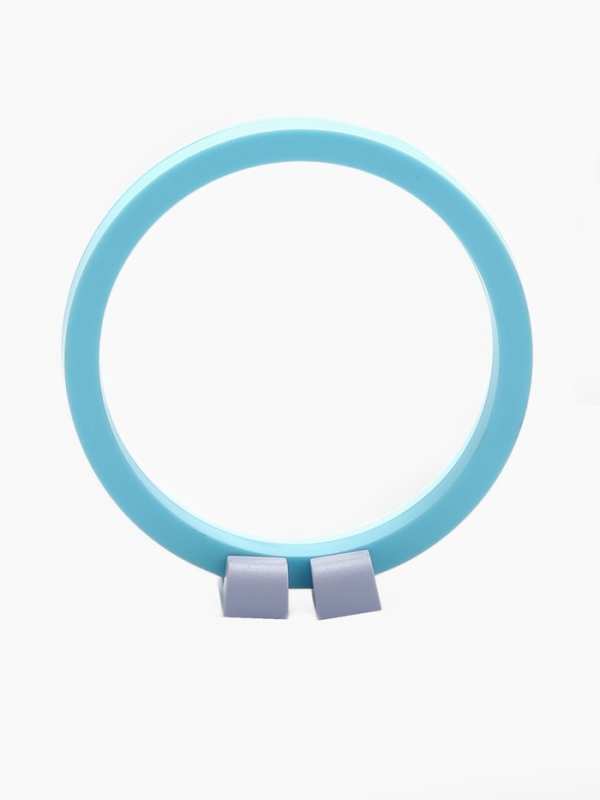 Подставка для украшений &laquo;Круг&raquo;, 11*11*4,5 см, цвет голубой