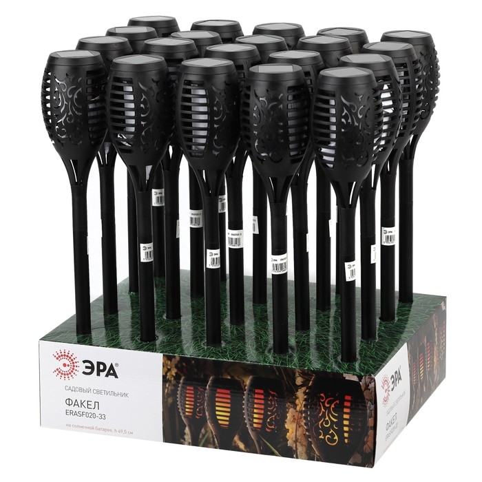 Светильник садовый Эра на солнечной батарее &laquo;Факел&raquo; LED, IP54