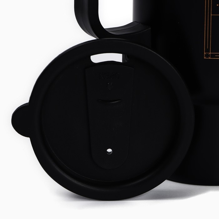 Новый год. Термокружка с USB кабелем &laquo;Happy New Year&raquo;, 450 мл