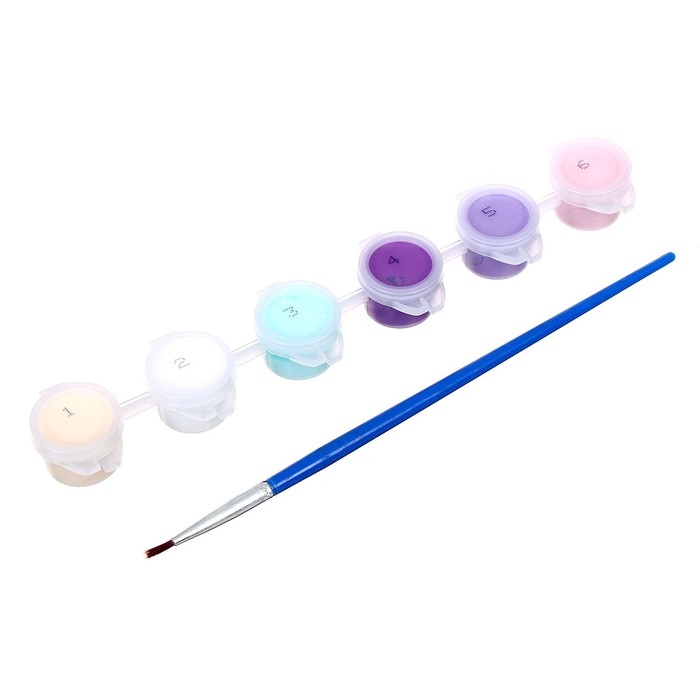 Картина по номерам для детей &laquo;Сияющая девочка&raquo;, 15 х 21 см