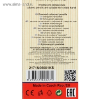 Карандаши утолщённые Jumbo Natur 2171/06N, 6 цветов