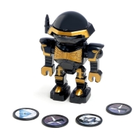 Робот &laquo;Космовоин&raquo;, стреляет дисками, цвета МИКС