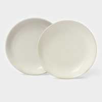 Набор тарелок керамических Magistro Matt black, 950 мл, 23,5&times;4 см, 2 шт